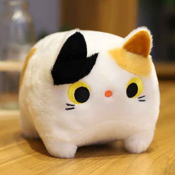 White cute pet simulator x cat stuffed plush d variants 2